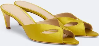 Victoria Beckham Mules Harlow Mask de sat&eacute;n