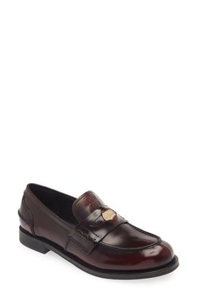 Miu Miu Penny Loafer in Porpora at Nordstrom, Size 9Us