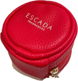 Escada Red Pouch For Women
