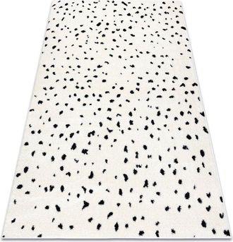 RugsX Carpet mode 8508 dots cream / black beige 160x220 cm