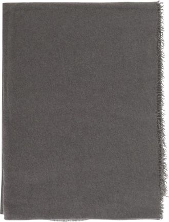 Faliero Sarti Cashmere Sjaal - Heren - Wintersjaals - Grijs - ONE Size - Accessoires