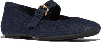 FitFlop Delicato Denim Mary Janes in Dark Denim at Nordstrom, Size 7.5