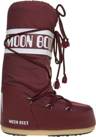 Moon Boot High-Insulated Burgundy Nylon Boots