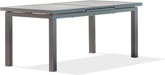 DCB Garden Dcb Garden - Venise - Mesa De Jard&iacute;n De Aluminio Y Tablero Cer&aacute;mica