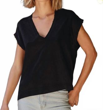Cali Dreaming Womens James Top In Onyx