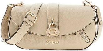 Guess Tassen, Dames, Beige, ONE Size, Jessa Flap Crossbody