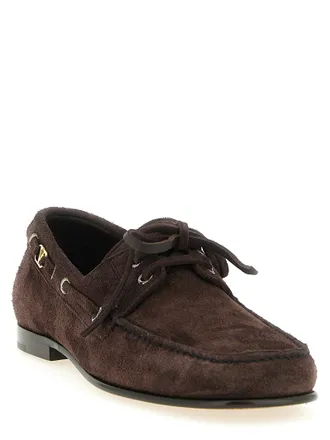 Valentino Garavani Boat Shoe - Brown