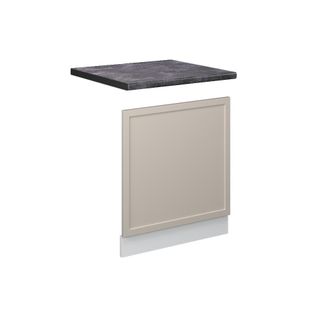 Vicco Panel Frontal Fame-line, Grisbeige, 60 Cm, Et Antracita