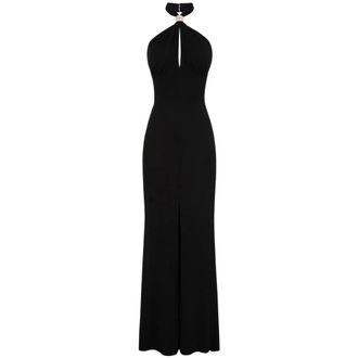 Elisabetta Franchi Dames, Jurken, Zwart, Maat: M