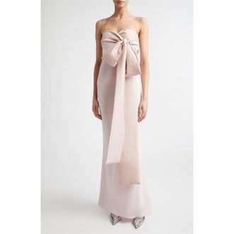 Bernadette Bart Taffeta Gown in Light Pink at Nordstrom, Size 4 Us