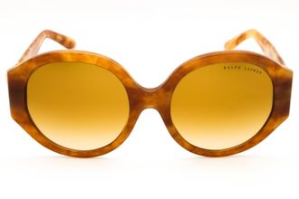 Ralph Lauren RL8188Q Oversized Tortoiseshell Sunglasses - Brown
