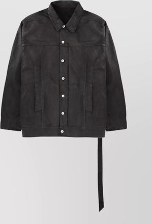 Rick Owens cotton shirt jacket