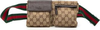 Gucci Pre-owned Belt Bags, female, Beige, Size: ONE SIZE Pre-owned Belt Bag