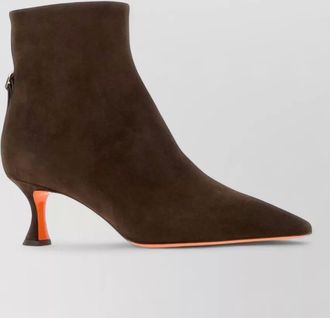 Santoni suede ankle boots