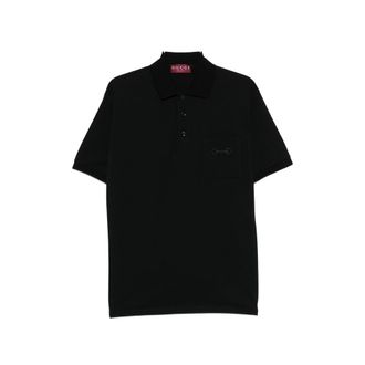 Gucci Embroidered Polo Shirt