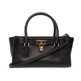 Michael Kors Hamilton Moderne Extra-Small Leren Crossbody Tas - Dames - Tassen - Bruin - Maat: ONE Size Leer