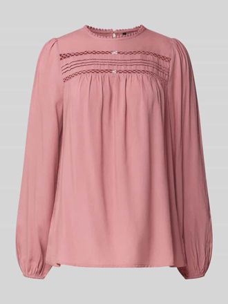 Vero Moda Regular Fit Langarmbluse aus reiner Viskose Modell DEBBIE in Altrosa, Gr&ouml;&szlig;e XS