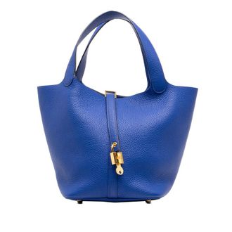Herm&egrave;s Pre-owned Hermes Clemence Picotin Lock 18 Satchel Ladies DJSLBZTESFCGARLM