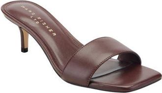 Marc Fisher Sidnee Sandal in Dark Red at Nordstrom, Size 6.5