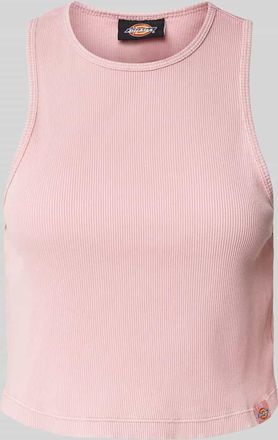 Dickies Tanktop in Ripp-Optik Modell PLENTYWOOD in Rosa, Gr&ouml;&szlig;e XS