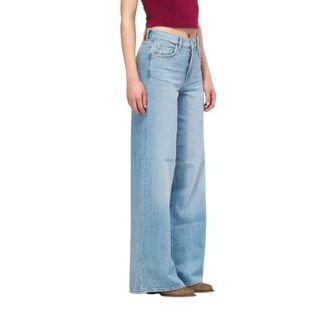 Fracomina Wide Jeans - Dames - Jeans - Blauw - Maat: W31 Katoen