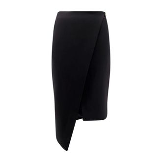 Elisabetta Franchi Dames, Rokken, Zwart, Maat: M Wol