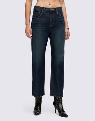 Re/Done Ollie Ankle Jean In Barely Worn Flow