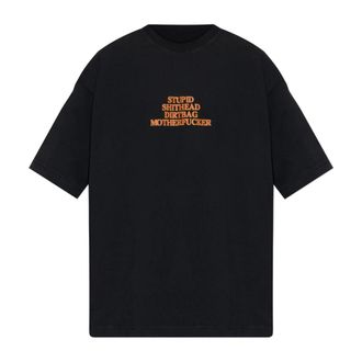 VETEMENTS Hombre, Camisetas, Negro, Talla: XS