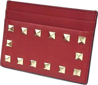 Valentino Pre-owned Wallets, female, Red, Size: ONE SIZE Pre-owned Leather wallets