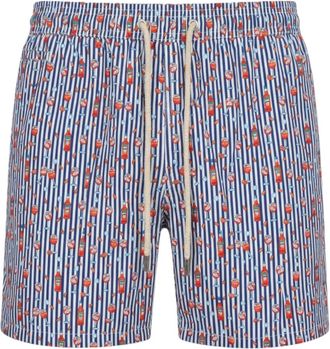 MC2 Saint Barth Badmode, Heren, Veelkleurig, L, Polyester, Lighting Micro Fantasy Ultralight Zwemkleding