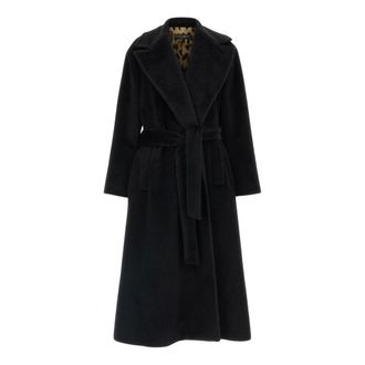 Dolce & Gabbana Kimonojas - Dames - Mantels - Zwart - Maat: M Wol