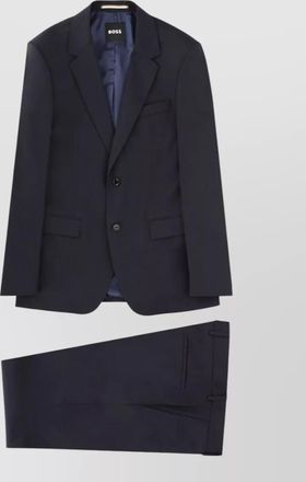 HUGO BOSS george tailored two piece suit notch lapel