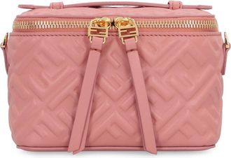 Fendi Handbags, female, Pink, Size: ONE SIZE Chic Leather Mini Bag