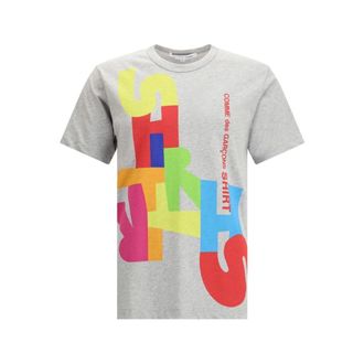 Comme Des Gar&ccedil;ons Heren, Tops, Veelkleurig, Maat: S Katoen