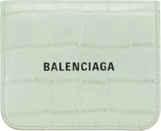 Balenciaga Pre-owned Wallets, female, Green, Size: ONE SIZE Pre-owned Leather wallets