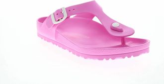 Birkenstock Womens Gizeh Eva Sandals In Neon Pink