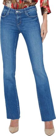 L'agence Lagence Sneeki Low-Rise Sneaker Straight Jean