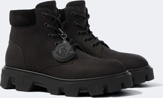Moncler Peak City leather lace-up boots