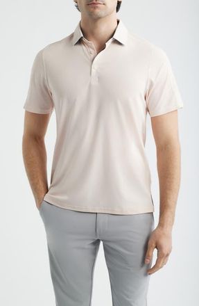 Rhone Regatta Piqu&eacute; Performance Polo in Pink Calcite at Nordstrom, Size Xx-Large