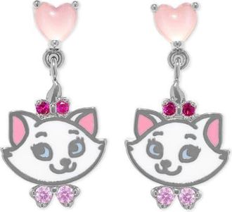 Girls Crew Disney Aristocats Marie Dangle Earrings in Silver at Nordstrom