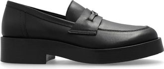 Casadei Lovecalf loafers - women - Calf Leather/Calf Leather/Calf Leather - 38 1/2 - Black