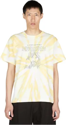 Liberaiders Tops, Heren, Geel, M, Katoen, Americana Tie Dye T-Shirt