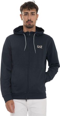 Emporio Armani Felpa con cappuccio Blu EA7 Uomo