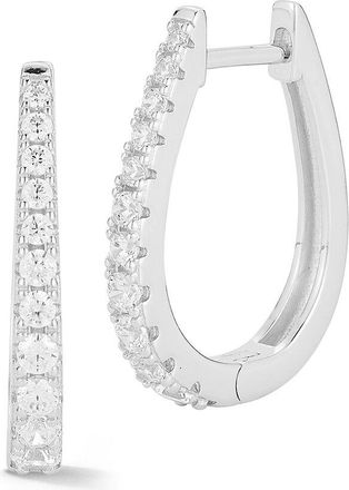 Glaze Jewelry Silver Cz Earrings