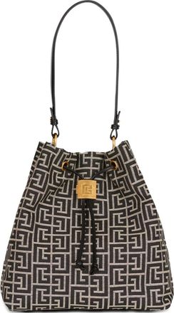 Balmain Sync-Monogramm-Rucksack