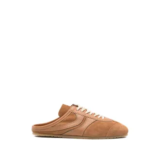 Dries Van Noten Leather-trim Suede Sneakers