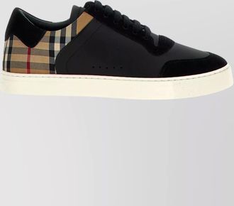 Burberry low-top rubber sole sneakers