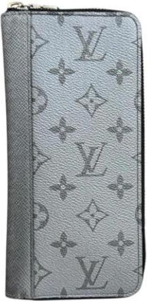 Louis Vuitton Pre-owned Wallets, male, Gray, Size: ONE SIZE Pre-owned Long wallet (bi-fold)