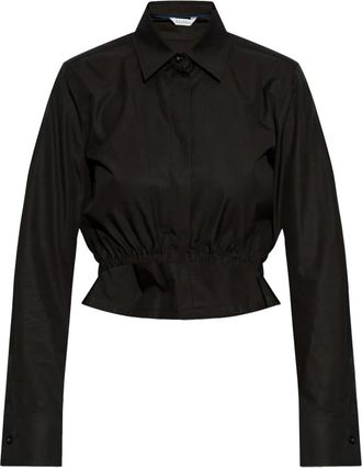 Max Mara Camicia in cotone - Nero