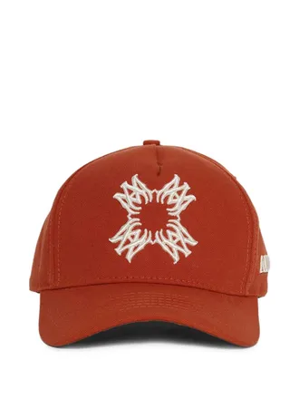 Amiri MA Quad baseball cap - men - Lyocell/Cotton - One Size - Orange